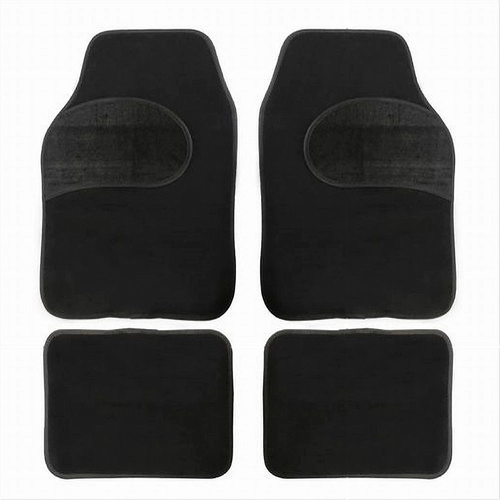 Trade Shop - Tappetino Universale Da Auto Pvc Doppio Camoscio Tappetini 4 Pz. Maxtech Mats-07 -