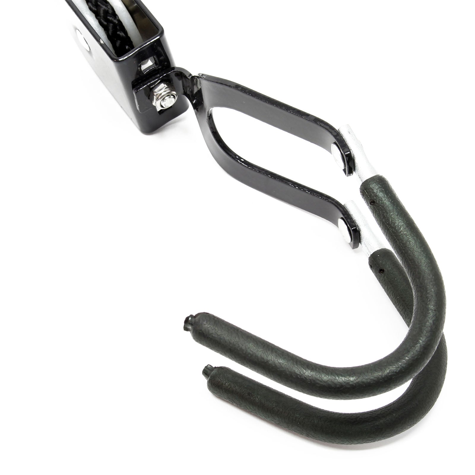 Sollevatore a soffitto per bici, canoe e kayak fino a 45 kg Supporto con gancio e carrucola