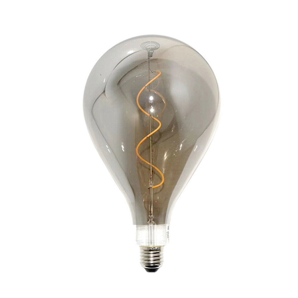 Trade Shop - Lampadina Led Filamento Vintage Retro' Lampada Fume' E27 4w Luce Calda 2200k -