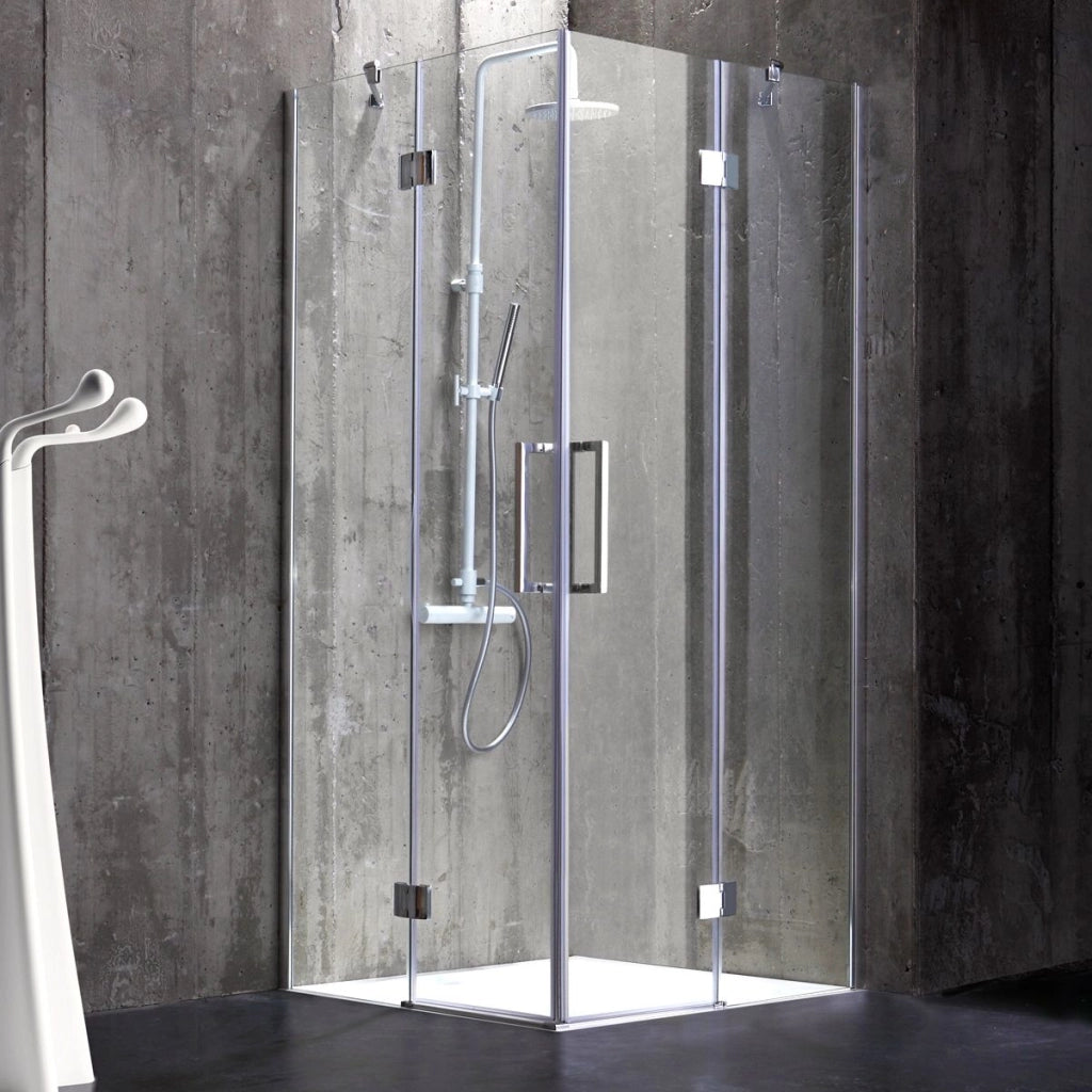 Box doccia 80x80 in cristallo 6 mm