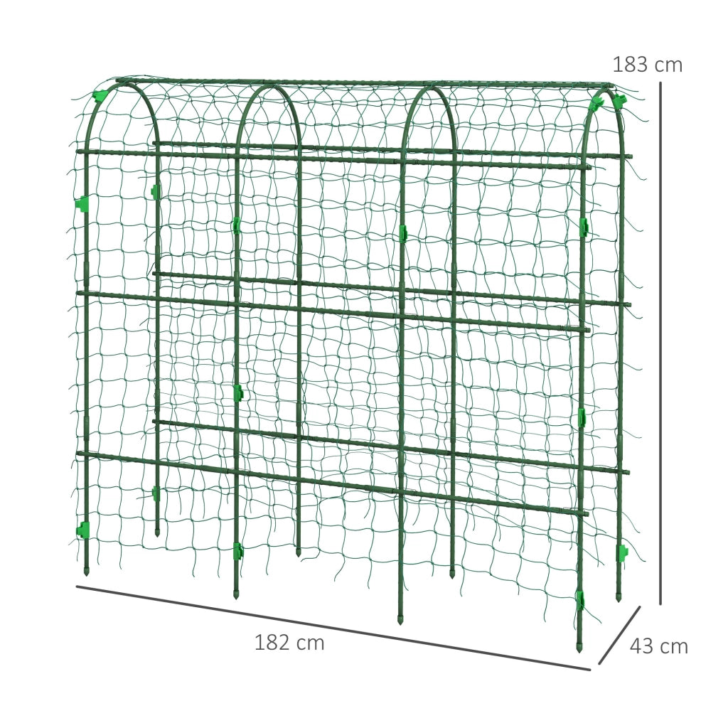 Arco rampicante grande ¨C zephmum ¨C 43x182x183 cm
