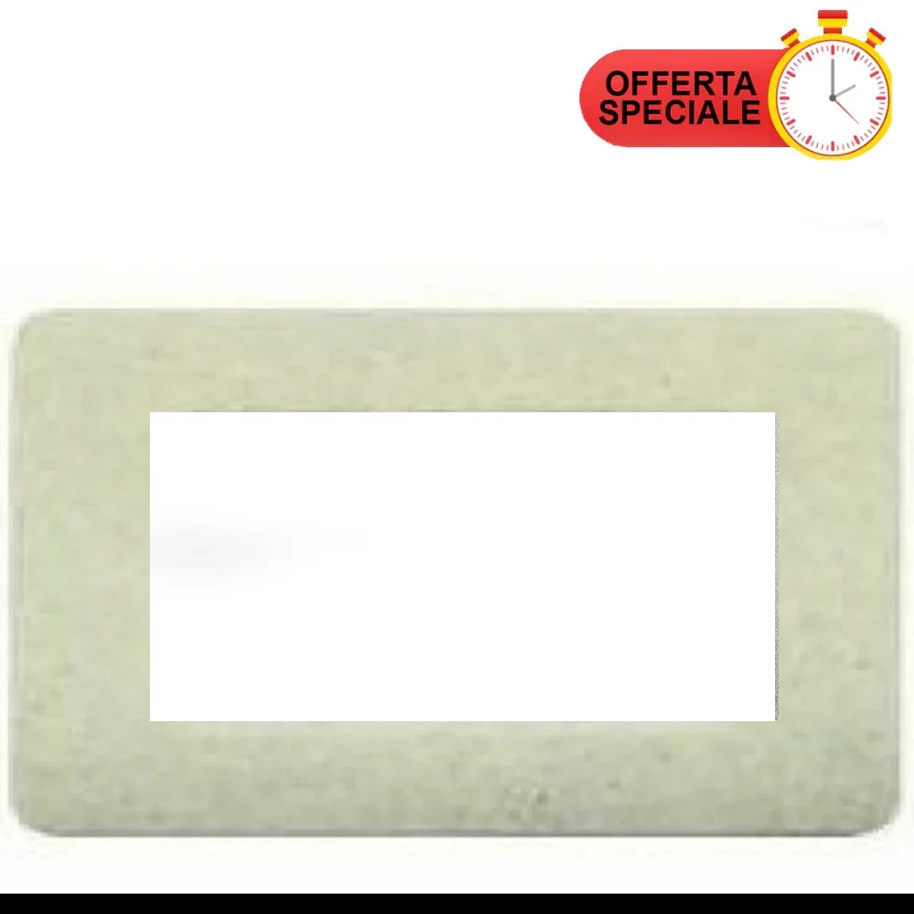 BTicino Matix Placca 4 Posti Acquamarina AM4804SQ