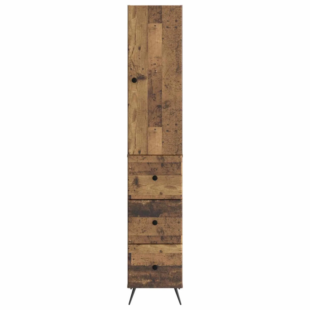 Set di armadi 2 pcs Legno antico 34,5 x 34,5 x 90 cm 3416896