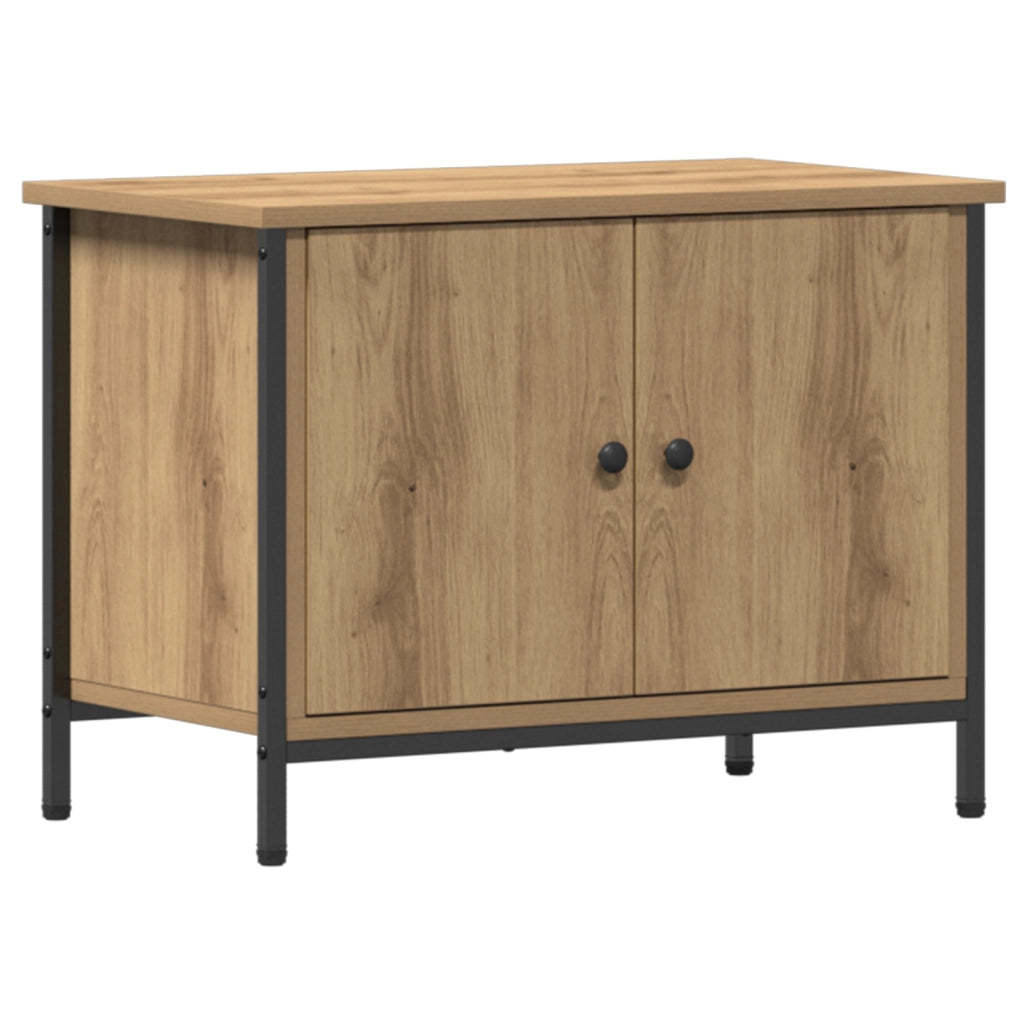 Supporto TV Rovere artigianale Truciolare 60 x 35 x 45 cm