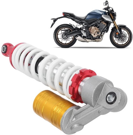 Demper aereazione 325 mm - Adattabile Demper aereazione - Ricambi motociclistici di sostituzione - Lega di alluminio CNC - Acciaio di alta qualità - Impostabile intensità del colpo