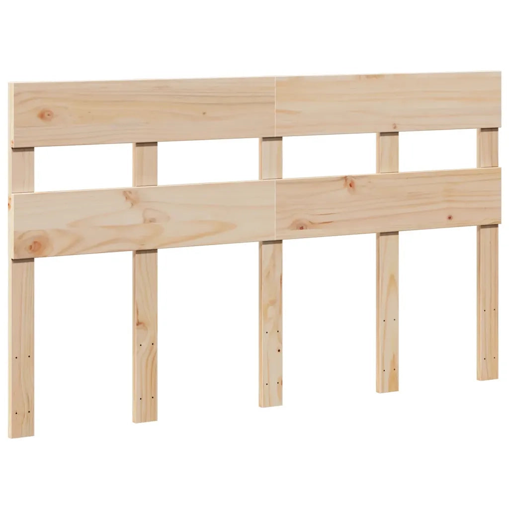 Letto senza Materasso 160x200 cm in Legno Massello di Pino 3302300