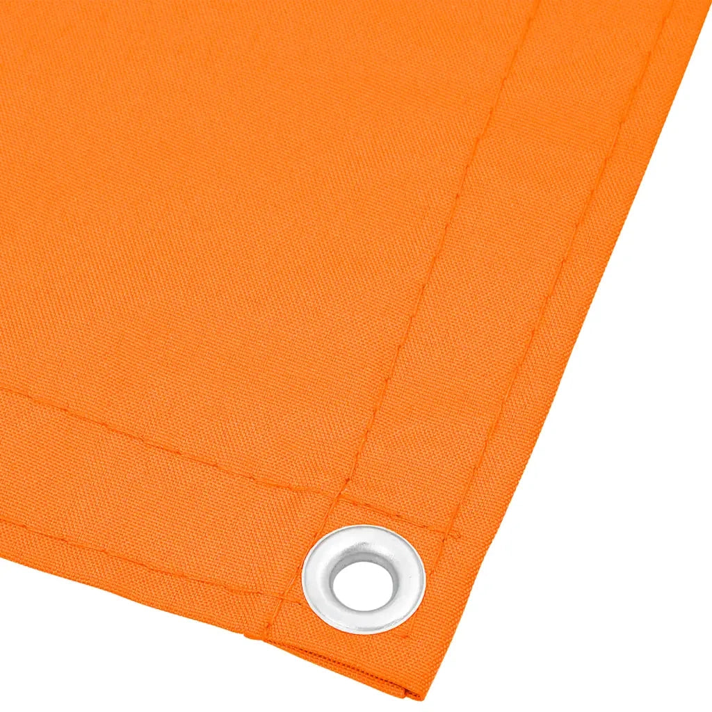 Paravento da Balcone Arancione 75x1000cm 100% Poliestere Oxford