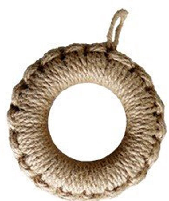 Sostegni Isolanti - Sostegni per Piatti Caldi - Spazialemente Efficaci - Tessuti a Maglia a Mano - Tessuti di Piante d'Acqua/Lino - Protezione contro l'Erosione - Sostegni