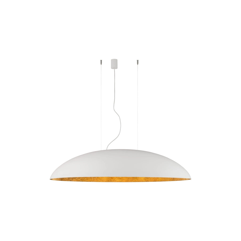 Lampadario sospeso Nowodvorski Canoe 7927 5 luci bianco oro