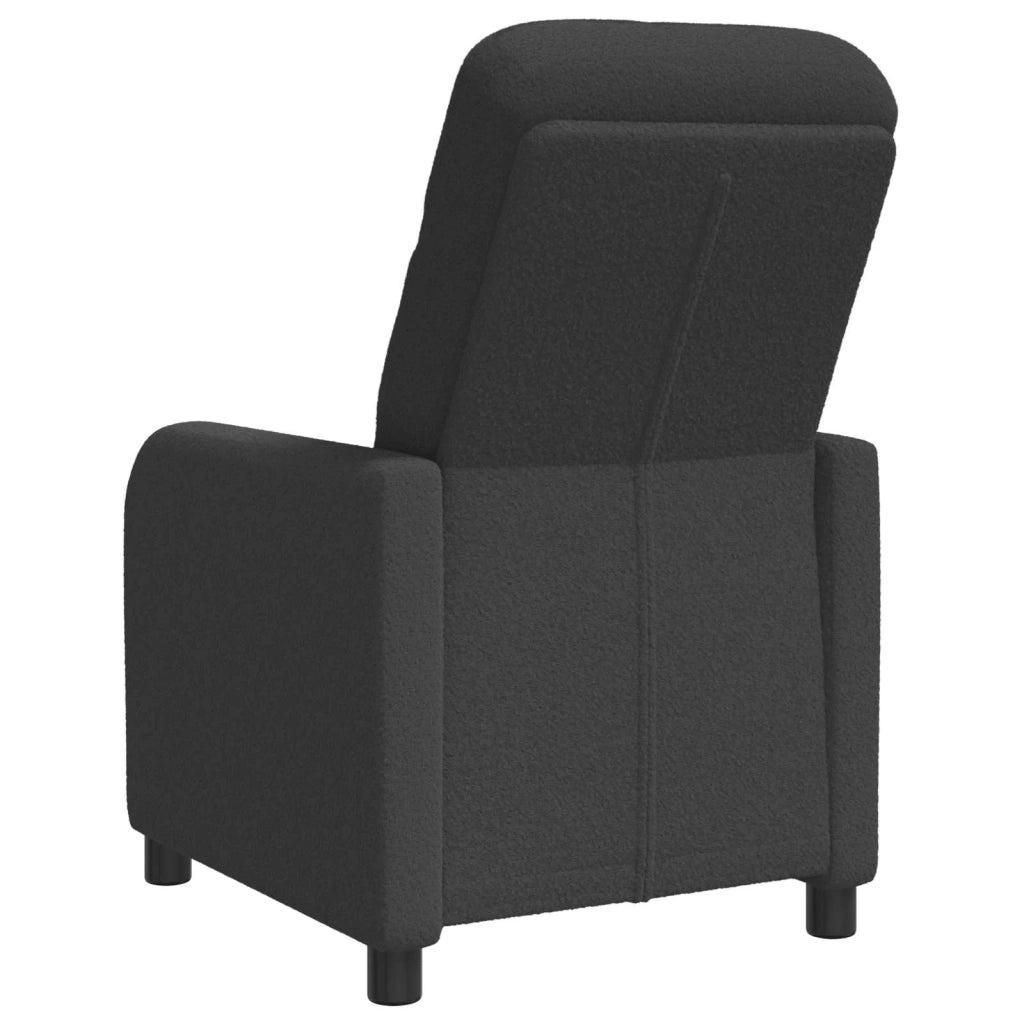 Divano Sedia-Poltrona reclinabile Grigio Scuro Boucl¨¦