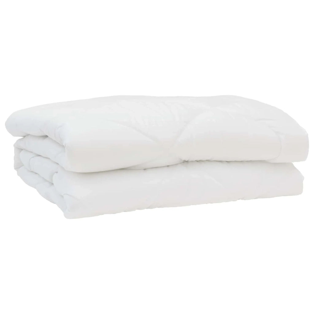 Duvet Estivo con cuscino 3 pcs Bianco Microfibra 3377319