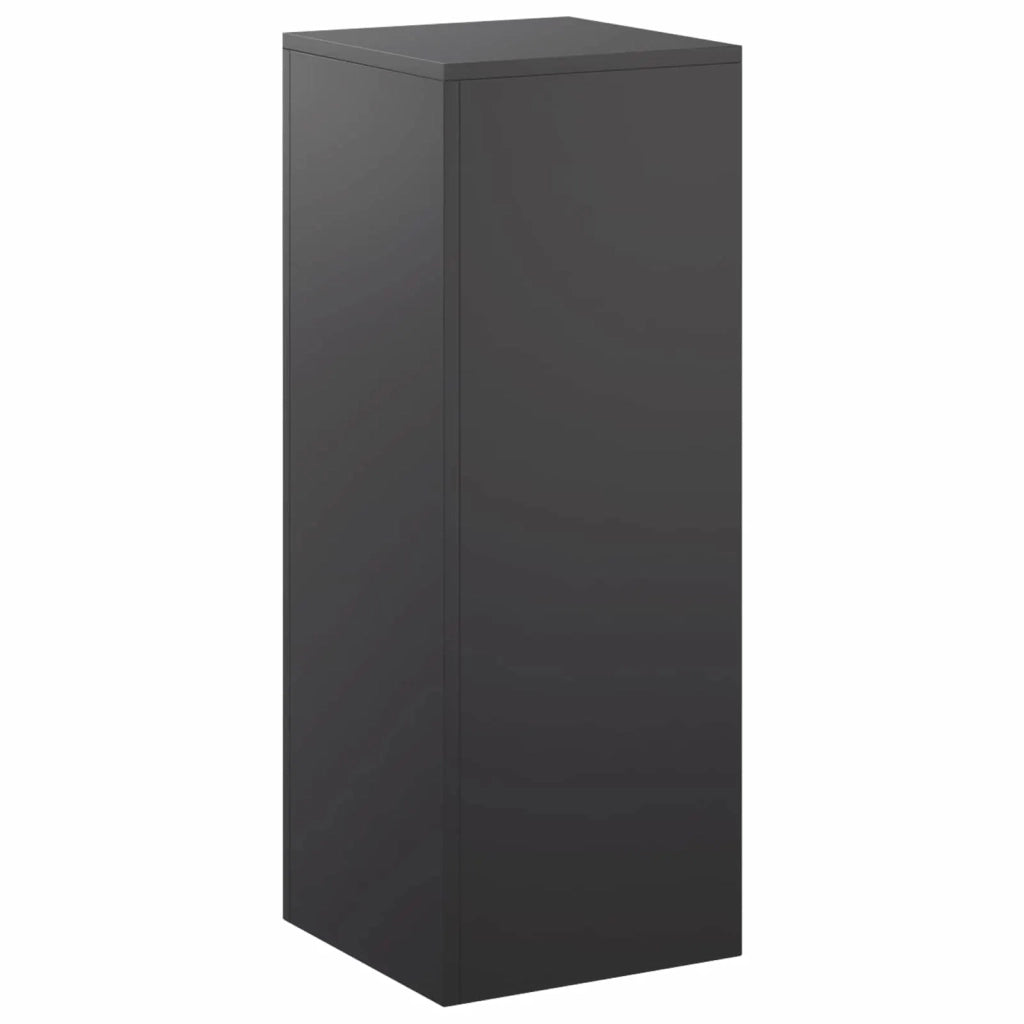 Supporto per piante Nero 30 x 30 x 80 cm Acciaio 8012488