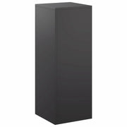 Supporto per piante Nero 30 x 30 x 80 cm Acciaio 8012488