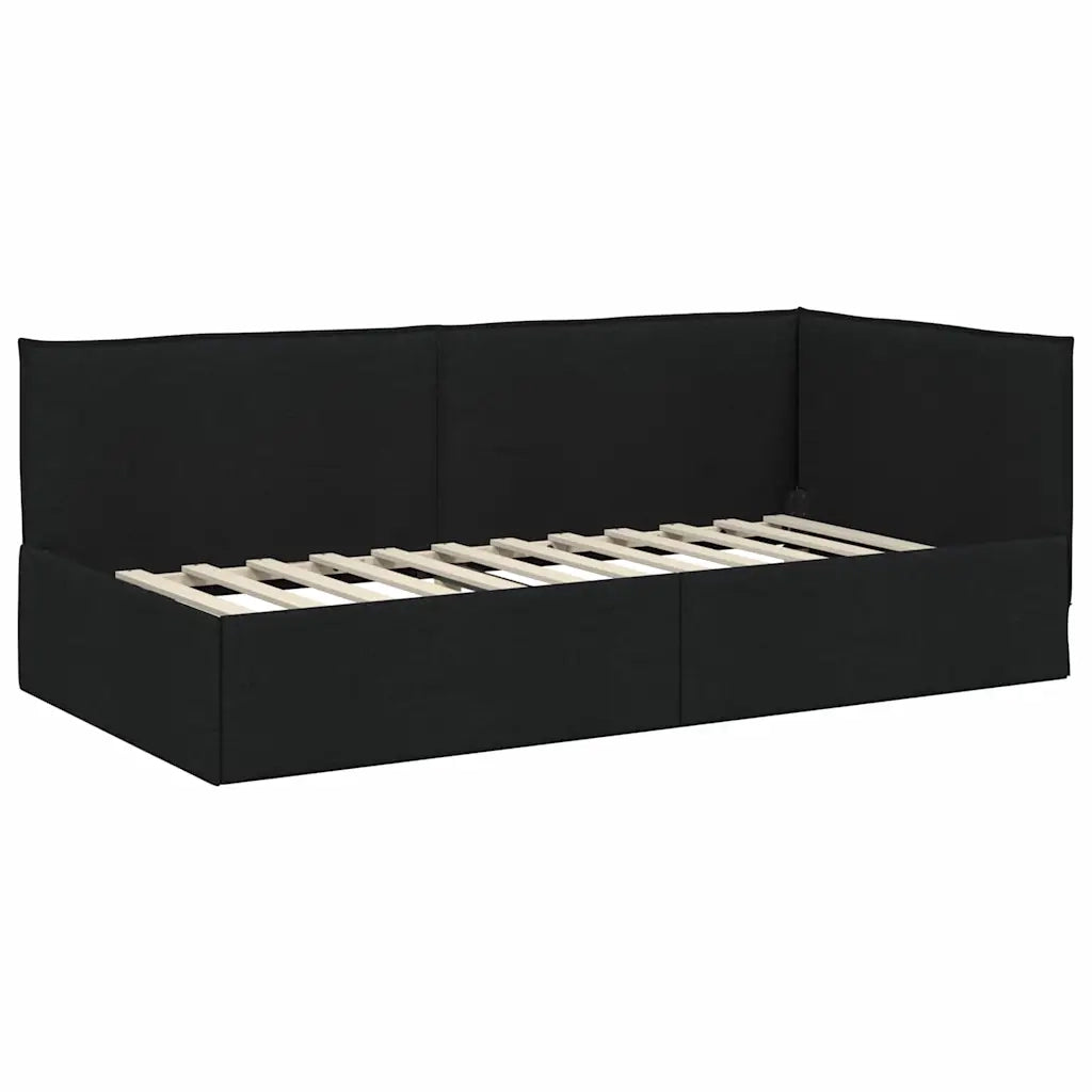 Struttura Letto Angolare con Materasso 2 pcs Verde Velluto 3394023