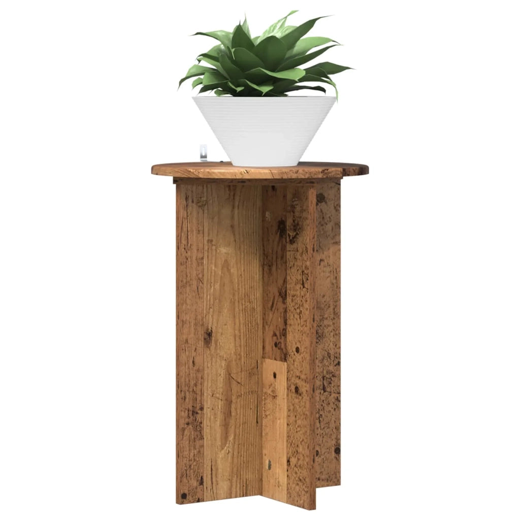 Supporto per piante 2 pcs Legno antico Ø40 x 60 cm 899715
