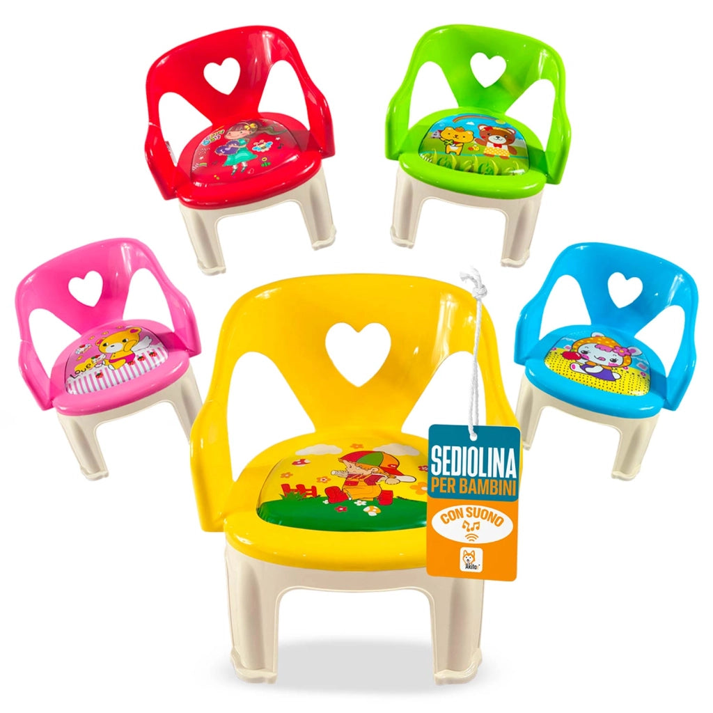 Sediolina Akitaink per Bambini Sicura e Colorata