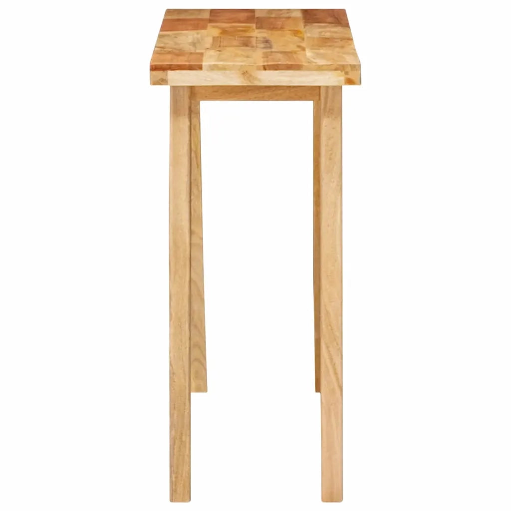 Tavolo da Pranzo Naturale 100 x 35 x 75 cm