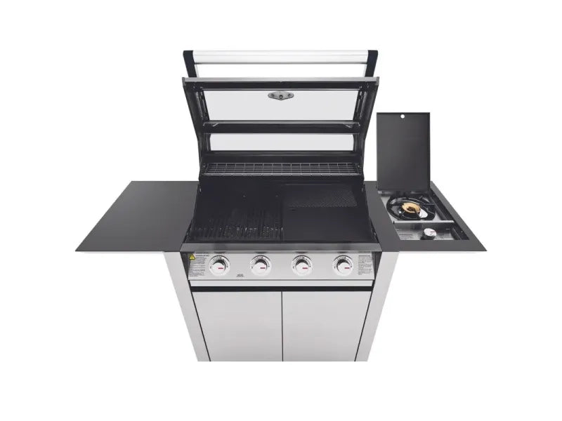 Barbecue a Gas BeefEater Serie 1600S Acciaio Inox - 4 Bruciatori con Carrello