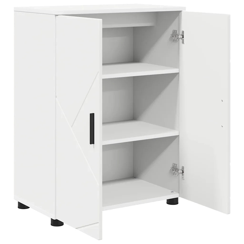 Mobile da Bagno con archiviazione Bianco 60 x 35 x 80 cm 883304