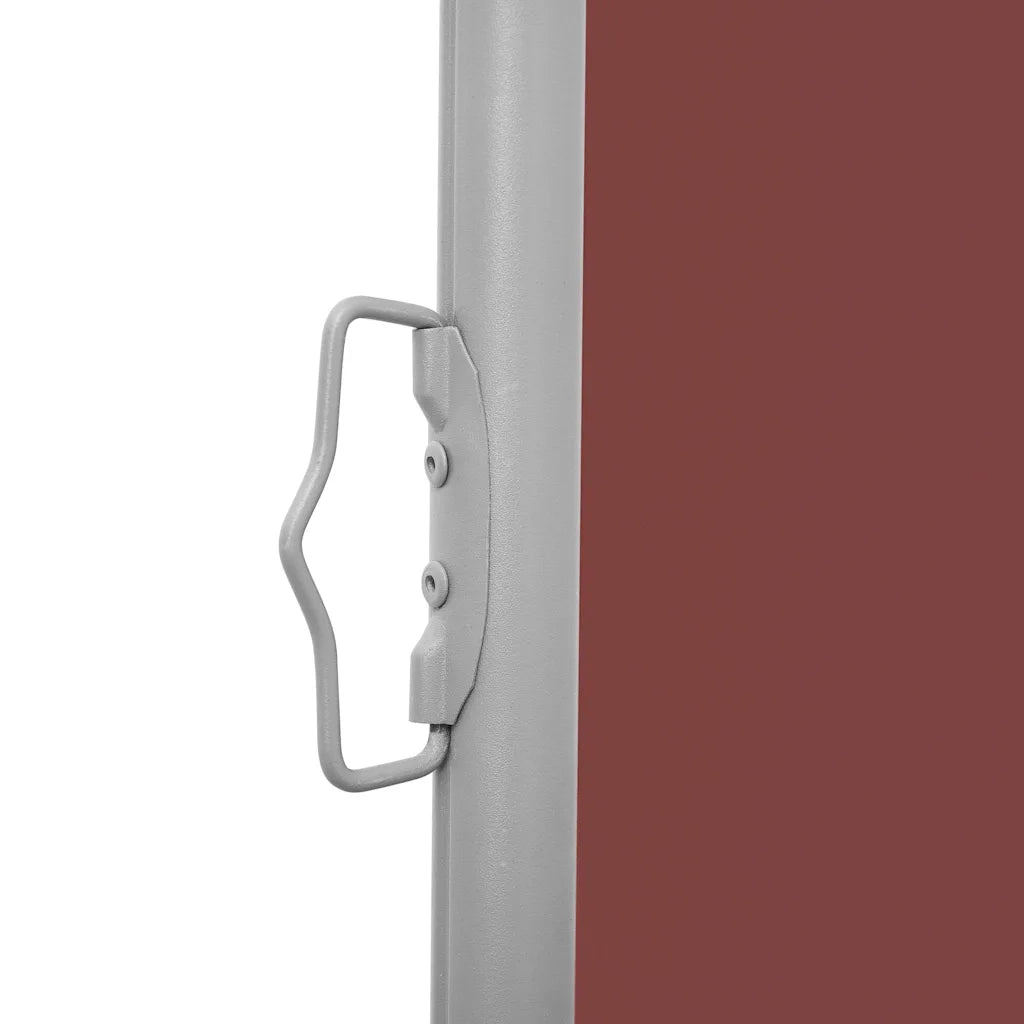 Tenda da Sole | Tenda parasole Laterale Retrattile Marrone 100x600 cm