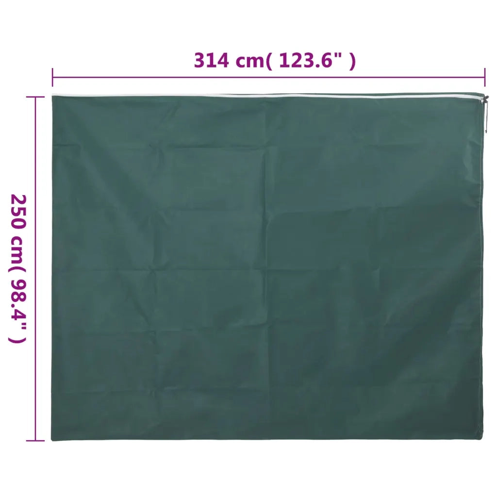 Coperture con Cerniera per Piante 10 pz 70 g/m2 3,14x2,5 m CFW5713309