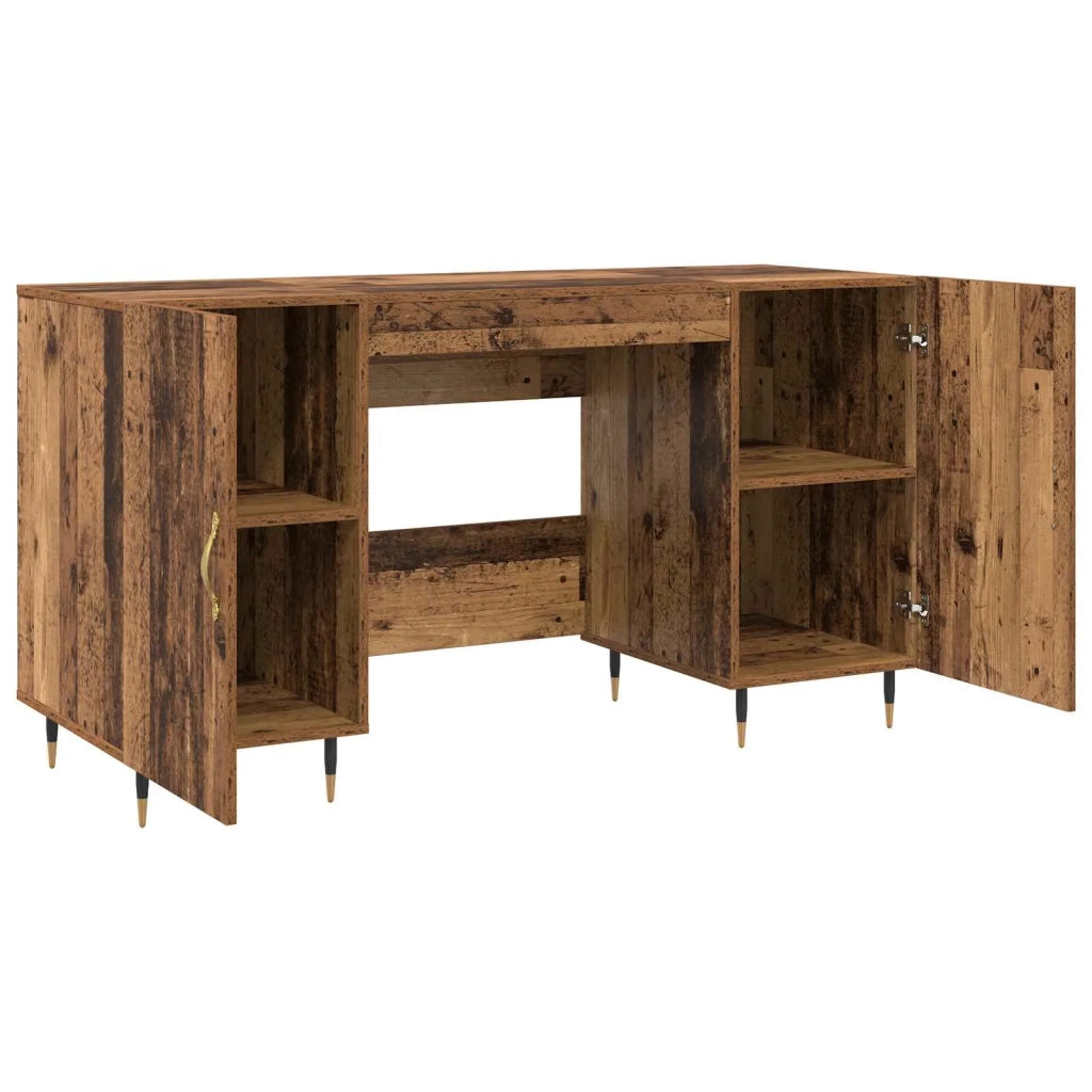Scrivania Legno vecchio 140 x 50 x 75 cm Legno multistrato