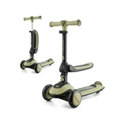 Monopattino bimbi kinderkraft krhall00gre0000 halley cavalcabile 2 in