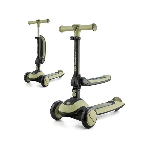 Monopattino bimbi kinderkraft krhall00gre0000 halley cavalcabile 2 in