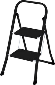 Ladder a doppia rampa pieghevole - Acciaio, Antiscivolo, 150 kg