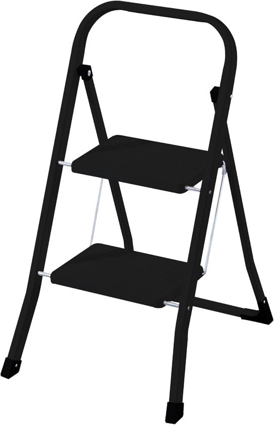 Ladder a doppia rampa pieghevole - Acciaio, Antiscivolo, 150 kg