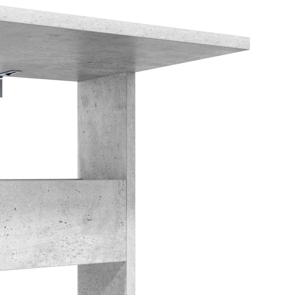 Tavolo laterale Grigio cemento 40 x 35 x 60,5 cm