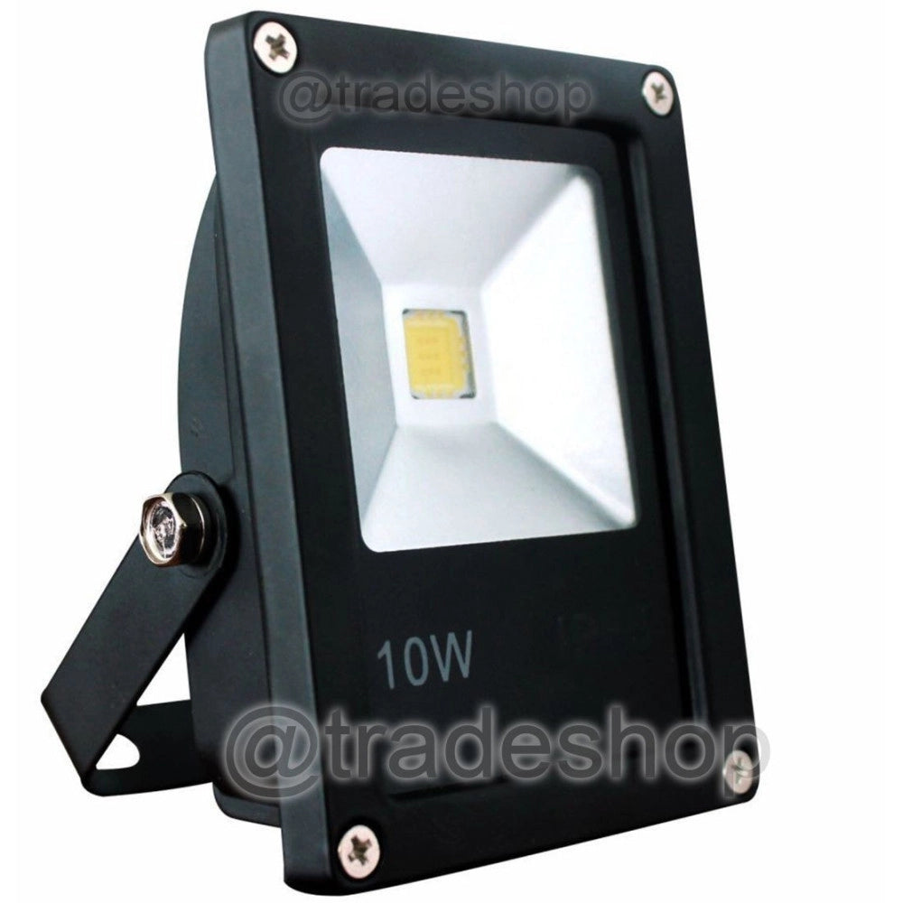 Trade Shop - Faro Led Slim Faretto Pro Alta Luminosita Luce Calda Freddo 10w Per Esterno Ip65 -