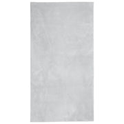 Tappeto del soggiorno | Tappeto a Pelo Corto HUARTE Morbido e Lavabile Grigio 60x110 cm