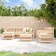 Set Salotto da Giardino 7 pz in Legno Massello di Pinocod mxl 93984
