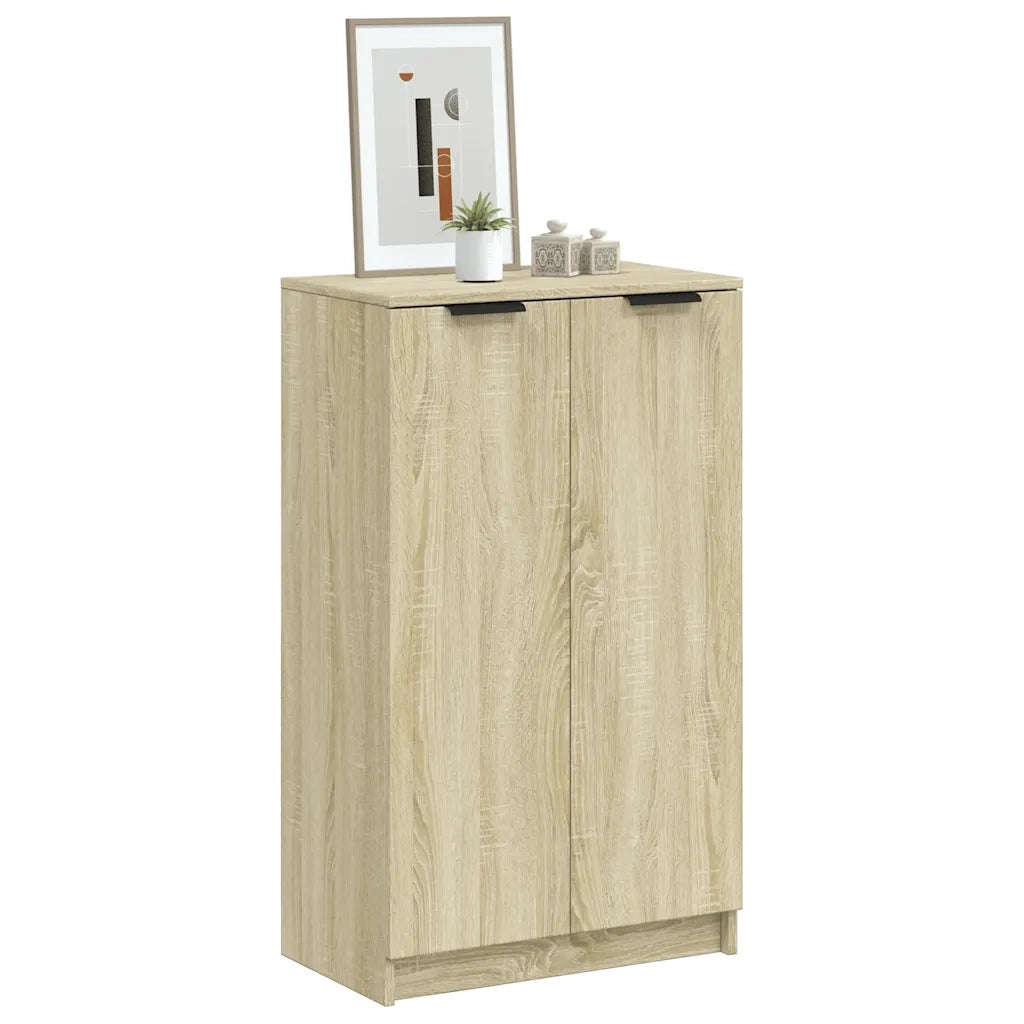 Scarpiera Rovere Sonoma 59x35x100,5 cm in Legno Multistrato 811442