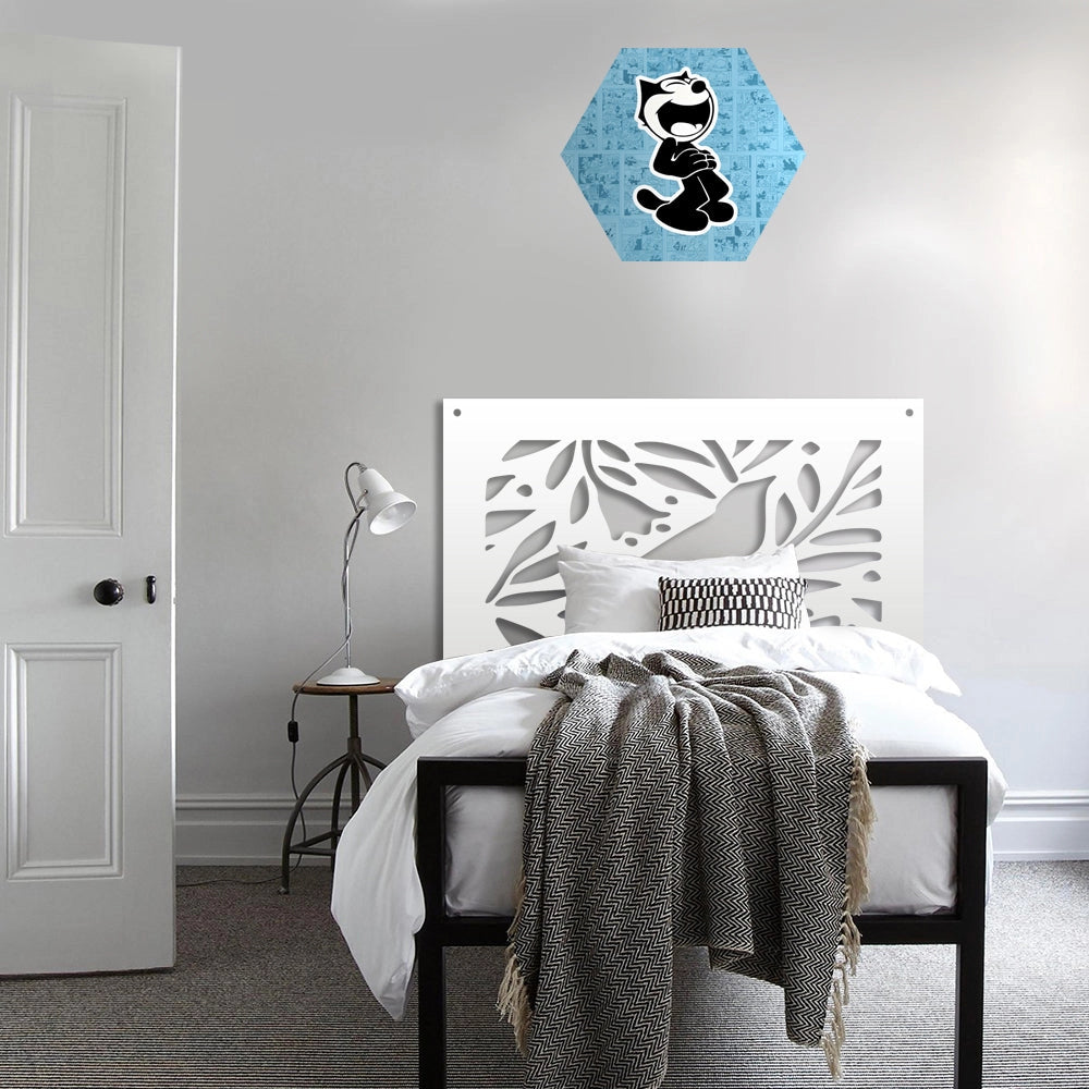 COLIBRI - Pannello in PVC traforato - Parasole Misura: 48x48 cm, Colore: bianco