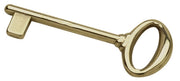 CHIAVE CLASSICA OTTONE LUCIDO PER PORTE- BENINI- 12,0 pz