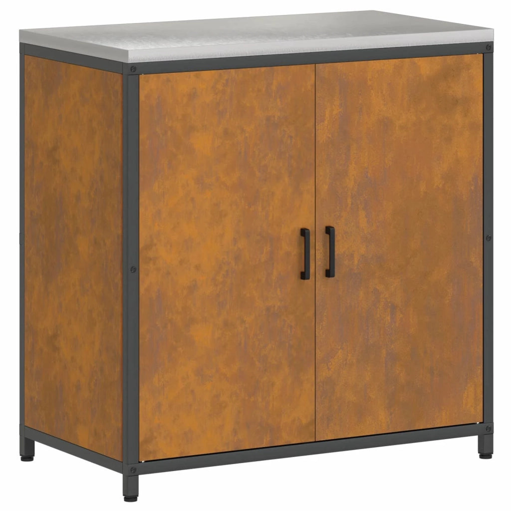 Stoccaggio in cucina con porta Ruggine 60 x 50 x 92 cm Acciaio