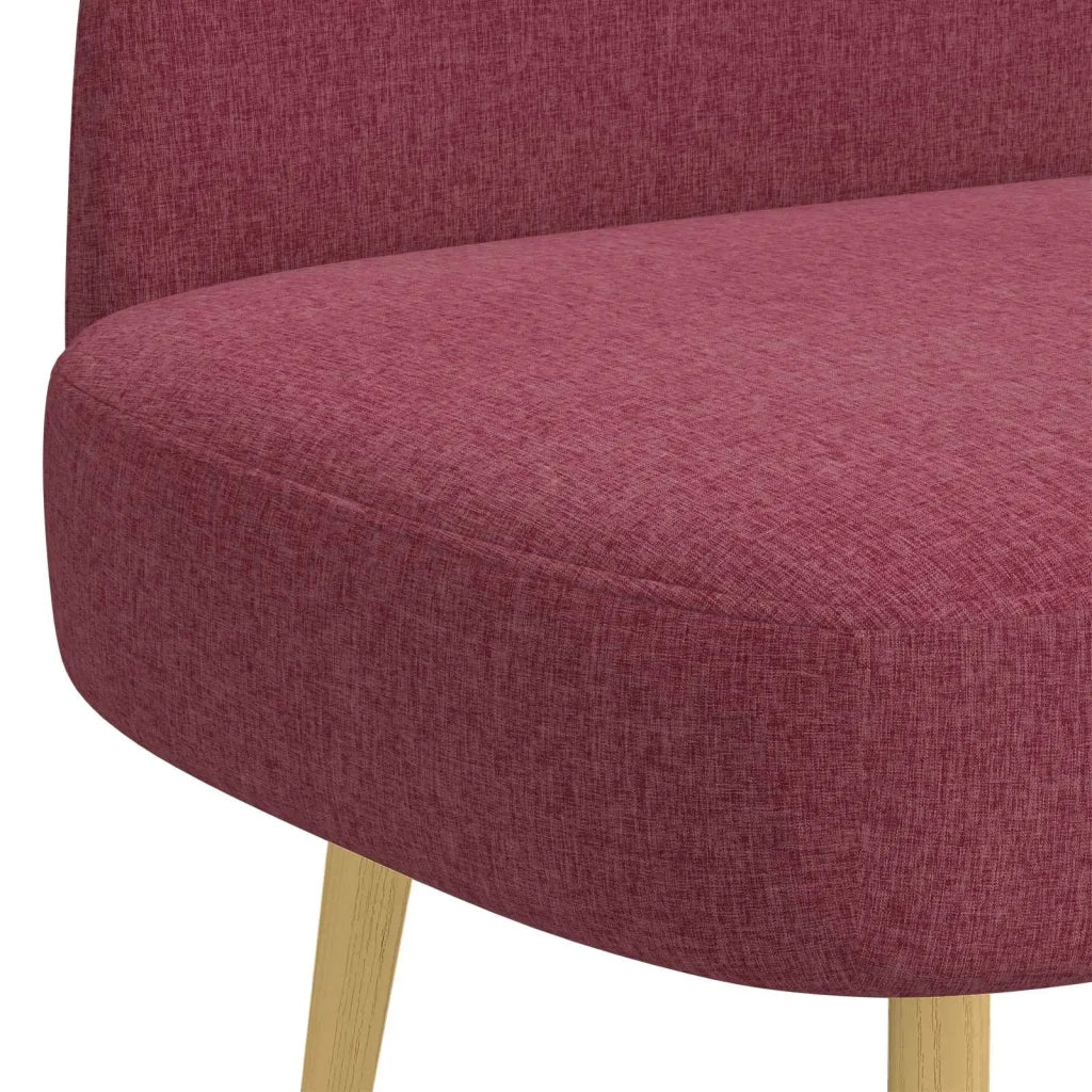 Panchina imbottita con schienale Rosso vino 110 x 60 x 76 cm 42040759