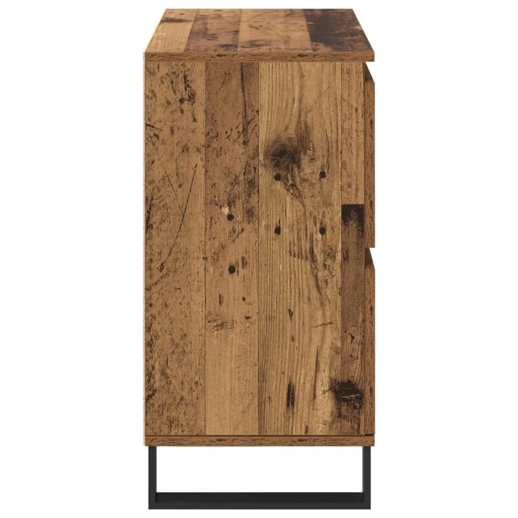 Credenza 3 pz | Madia | Buffet da pranzo | Armadio da pranzo Legno vecchio 60 x 35 x 70 cm