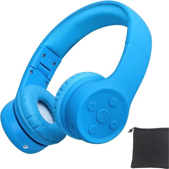 Cuffie in cuffia per bambini con limitazione del volume e ingresso audio condiviso