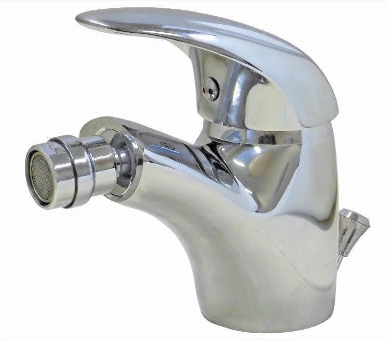 MISCELATORE BIDET PERLA IN OTTONE CROMATO CARTUCCIA  mm. 40