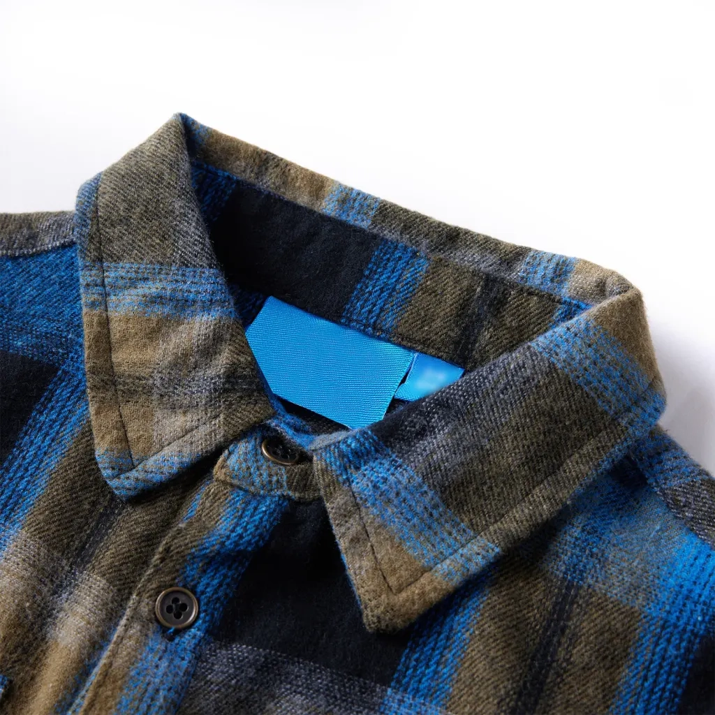 Camicia da Bambino con Colletto Risvoltato 116 13406