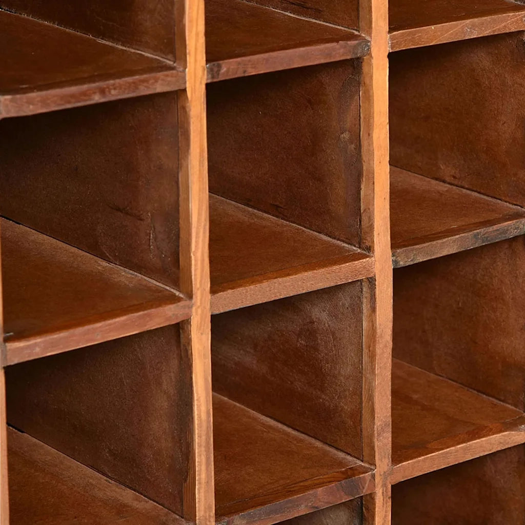 Portavini da 16 Bottiglie in Legno Massello di Recupero cod mxl 39854