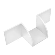 Mensola da parete dal design retrò 61 cm bianco opaco 03_0001722