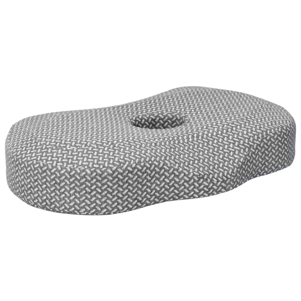 Cuscino per Collo Grigio 53 x 34,5 x 10,5 cm Schiuma Memory CFW9658148