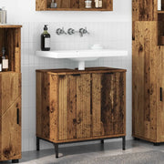 Armadio per Lavabo da Bagno Legno vecchio 60,5 x 33,5 x 61 cm 883422