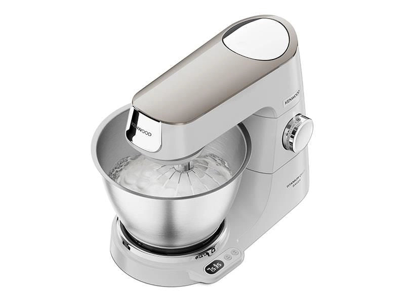 Kenwood KVC65.001WH robot da cucina 1200 W 5 L Acciaio inossidabile, Bianco Bilance incorporate