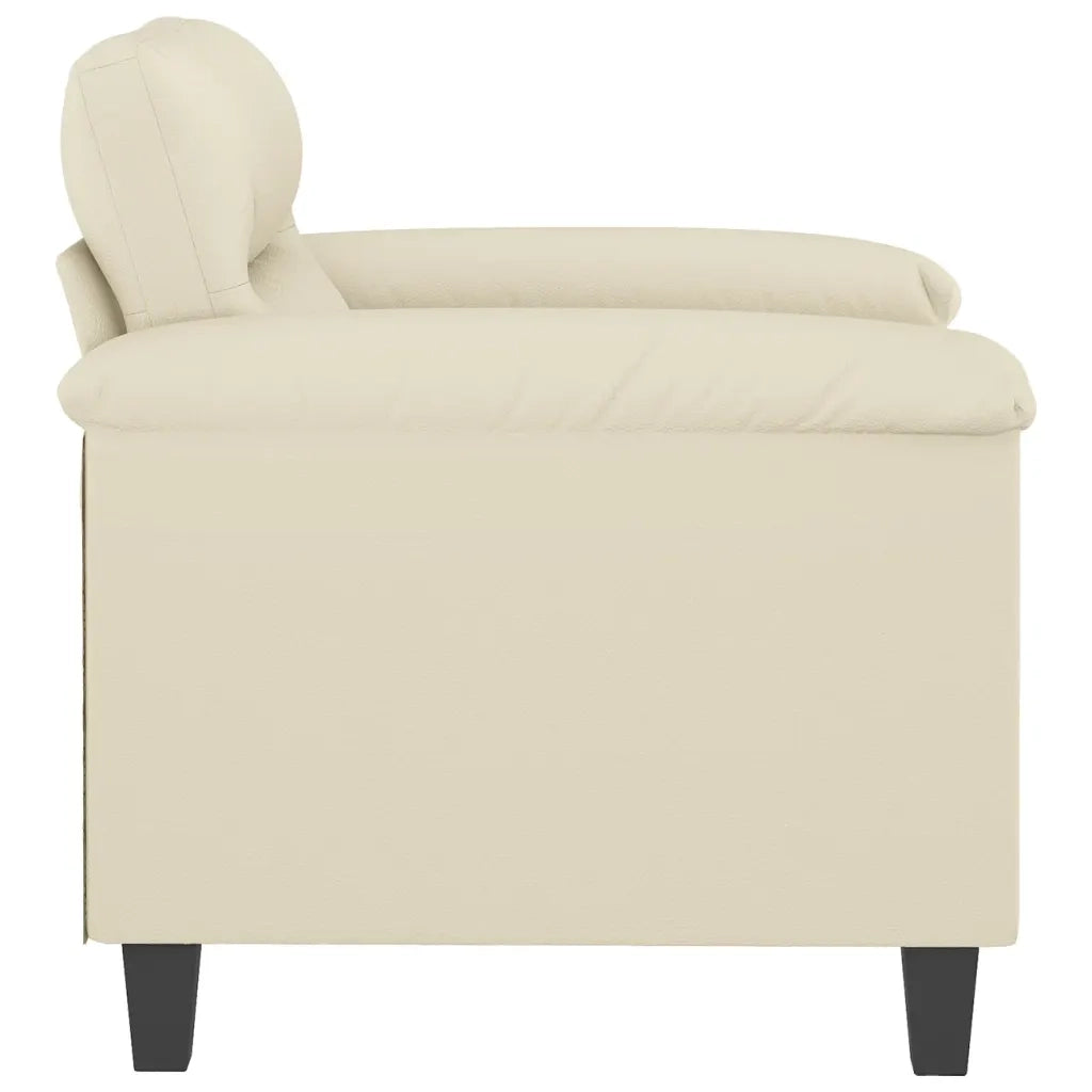 Poltrona Crema 60 cm in Similpelle 359574