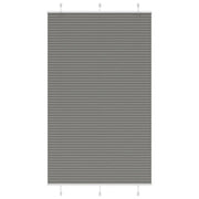 Tenda Plissettata Antracite 120x200cm Larghezza Tessuto 119,4cm